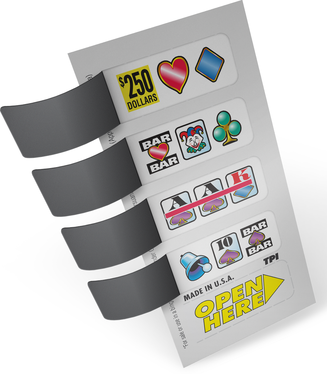 Pull Tab Games Uk Pull Tabs Products Lotto Scotland Kirkcaldy 